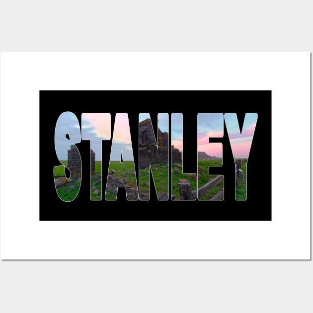 STANLEY - Highfield Convict Ruins Tasmania Australia Wall Art by TouristMerch